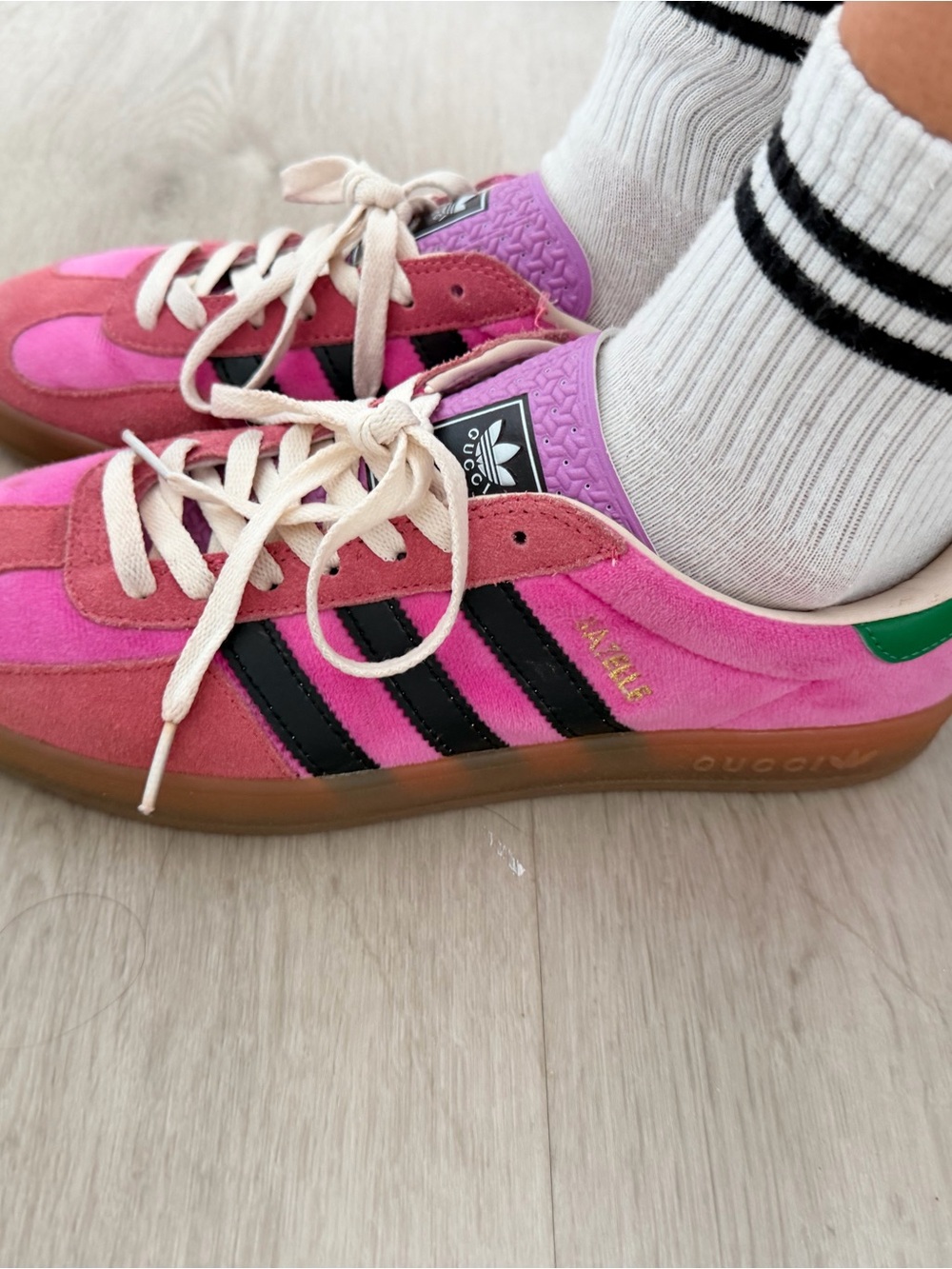 adidas Pink and Green - Picture 6 of 8